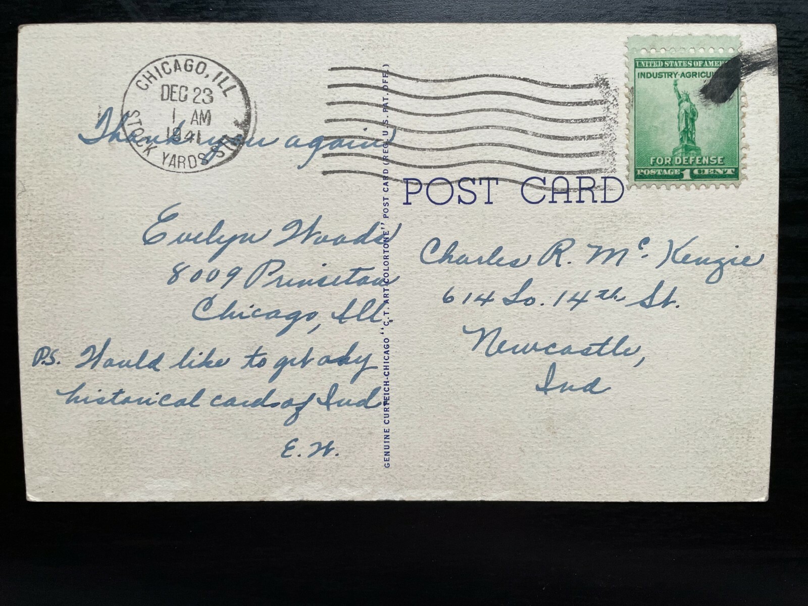 Vintage Postcard 1941 Lakeview Hospital Danville Illinois (IL) eBay