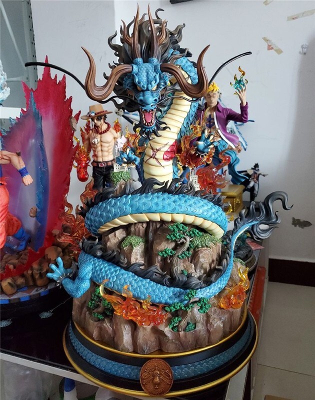 One Piece Kaido Statue Resin Figurine Model YY studio 60cm