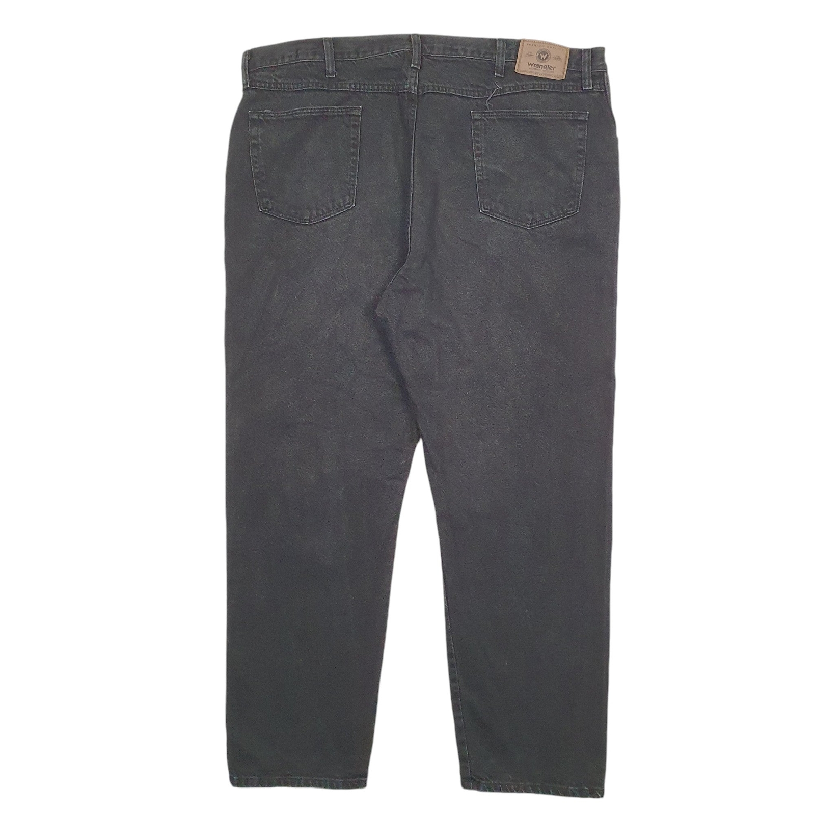 WRANGLER Relaxed Jeans Loose Fit Black Denim Trousers Mens W44 L30 image 3