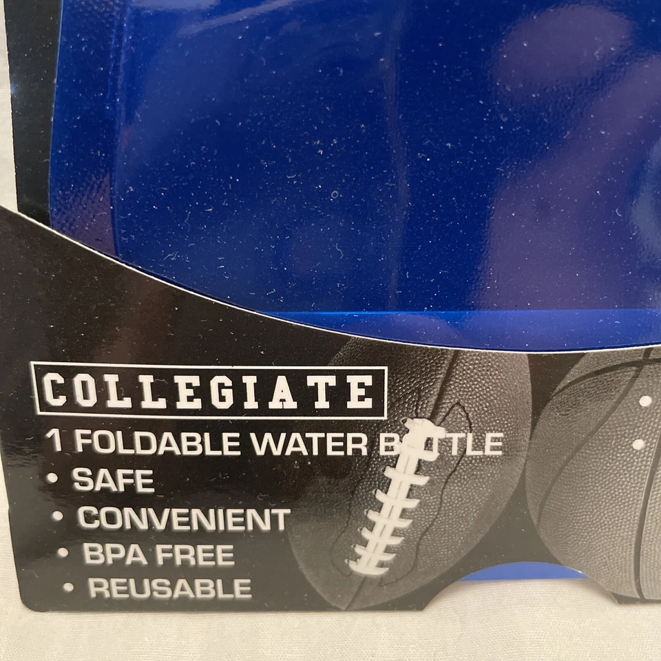 Botella de agua plegable Kentucky Wildcats 16 oz ciclismo senderismo al aire libre nueva Foto 4 de 4