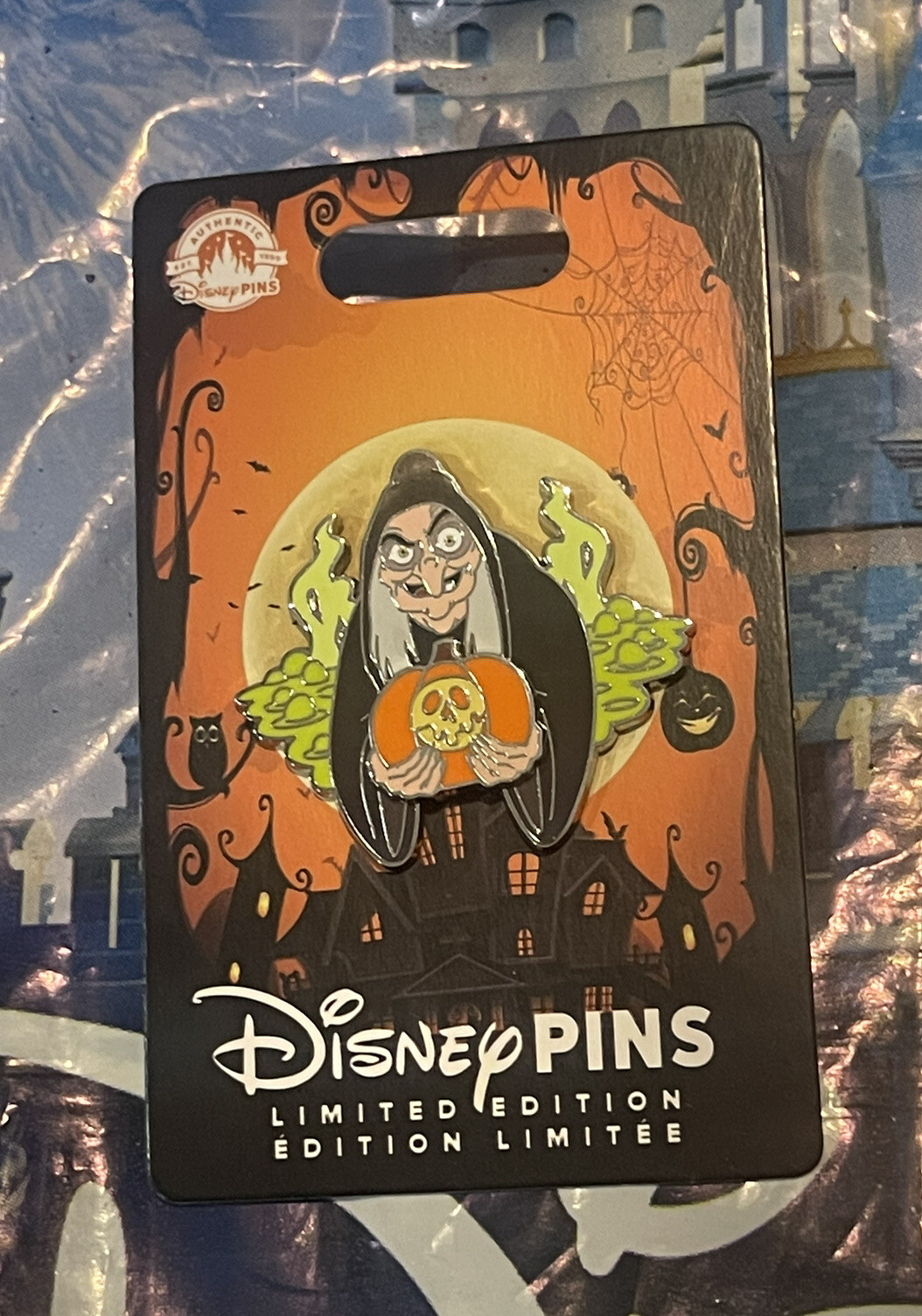 Disney Villains Halloween 2023 Old Hag Pin LE 3000 New In Hand