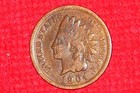 1904, Rare Old Antique, Indian Head Penny, (122 Years Old). — photo 4
