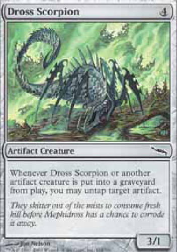 DROSS SCORPION Mirrodin MTG Magic the Gathering Cards DJMagic | eBay