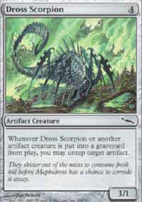 DROSS SCORPION Mirrodin MTG Magic the Gathering Cards DJMagic | eBay