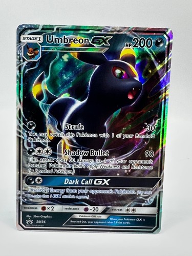 Pokémon TCG Umbreon GX Sun & Moon SM36 Promo Promo