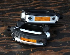 9/16" Classic Cruiser Bike FatBow PEDALS Vintage Dyno Bicycle Nirve Felt Electra