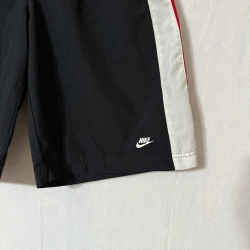 Nike Dri-Fit Youth Shorts XL 18-20 Black Red White Colorblock Athletic Running - Picture 3 of 10