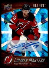 2023-24 UPPER DECK ALLURE LUMBER MASTERS - AUTOGRAPH NICO HISCHIER NEW JERSEY