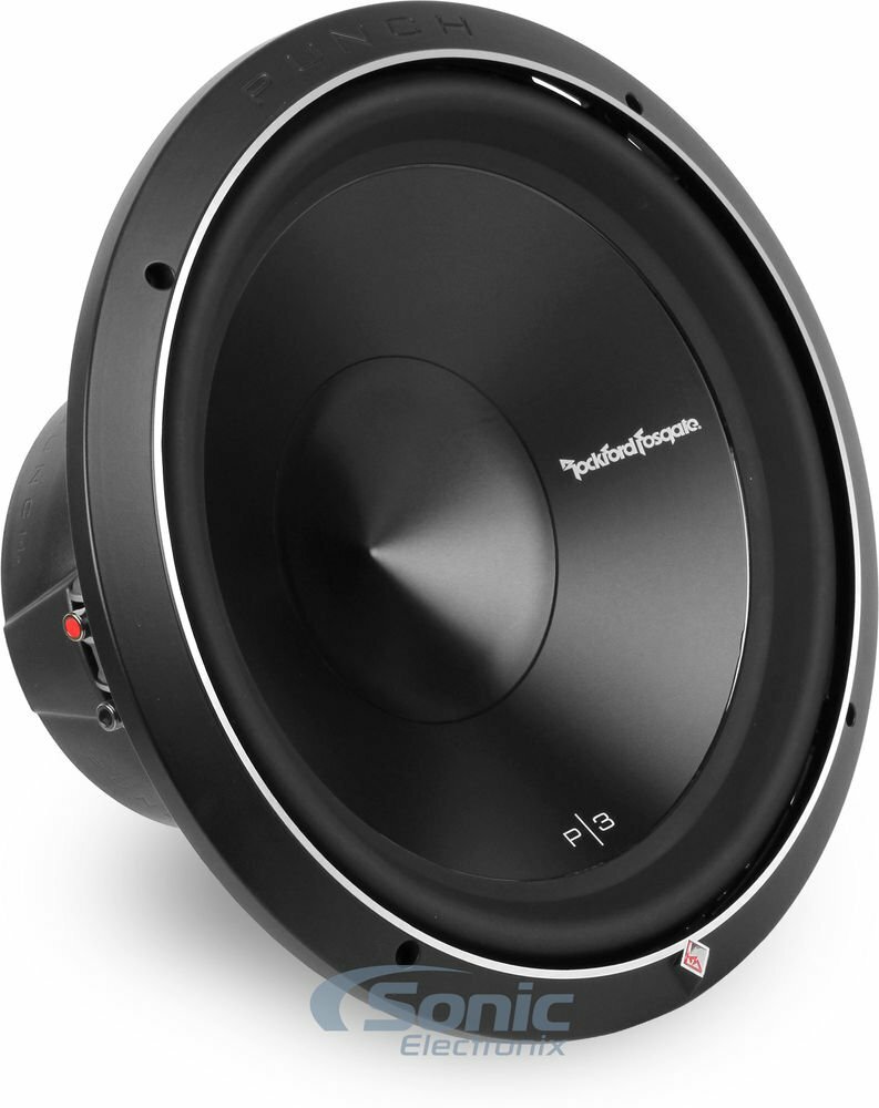 Автомобильный сабвуфер Rockford Fosgate Punch P3D4-15 15 Dual 4 ohm Punch Stage 3 Автомобильный сабвуфер 55090₽