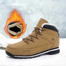 Winter Boots Men New Outdoor Waterproof Comfy Durable Outsole Boots Leather Boot
