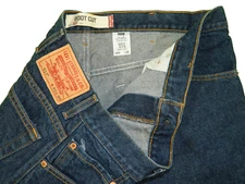 Men's Levi's Bootcut Jeans 517 Premium Denim Blue Tag 40x30 measured Size 38x25