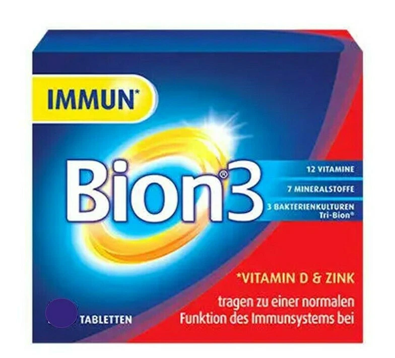 BION 3 Immun Tabletten 90 Stück PZN 11587184 plus Probe