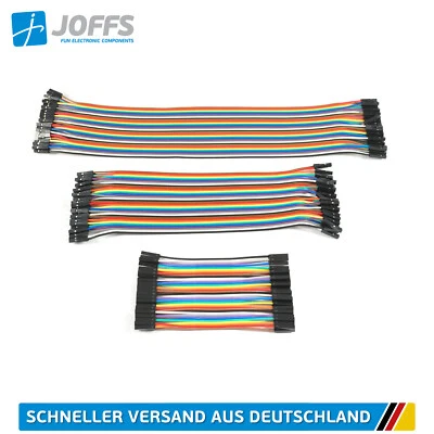 40 x 10cm, 20cm o. 30cm (MM MF FF) Jumper Kabel - Dupont Cable - Breadboard Wire