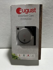 August Doorbell Cam Silver AUG-AB01-M01-S01