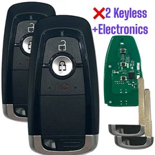 2 For 2017- 2022 Ford F-350 F350  REMOTE KEY FOB SMART KEY PROXIMITY 164-R8163