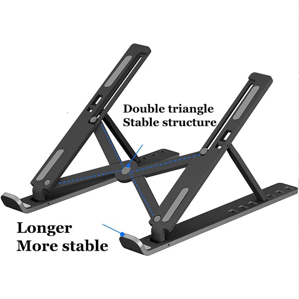 Laptop Stand Bracket Adjustable And Portable Foldable Tablet Stand