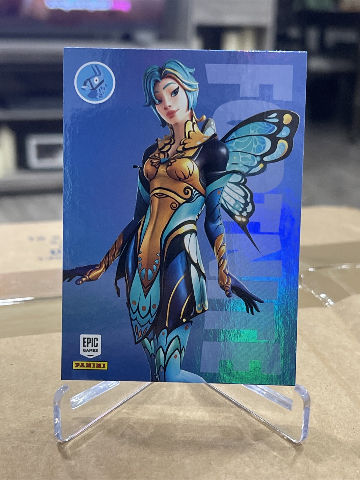 2021 Panini Fortnite Series 3 Flutter #51 Holo Rare Outfit