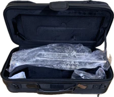 S.E. Shires Q10R Silver-Plated Trumpet – New with Possible Defects (9301538)