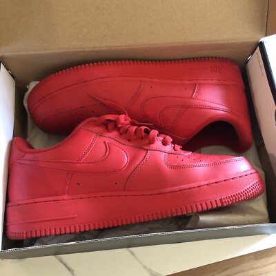 Size 10 - Nike Air Force 1 Low Triple Red