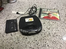 Panasonic Car Portable Cd Player SL-S241C with car connecting pack. Works.