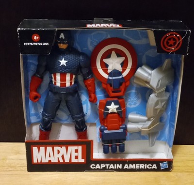 Marvel CAPTAIN AMERICA 9'' Action Figure with Shield/Gauntlet/Booster (2021)