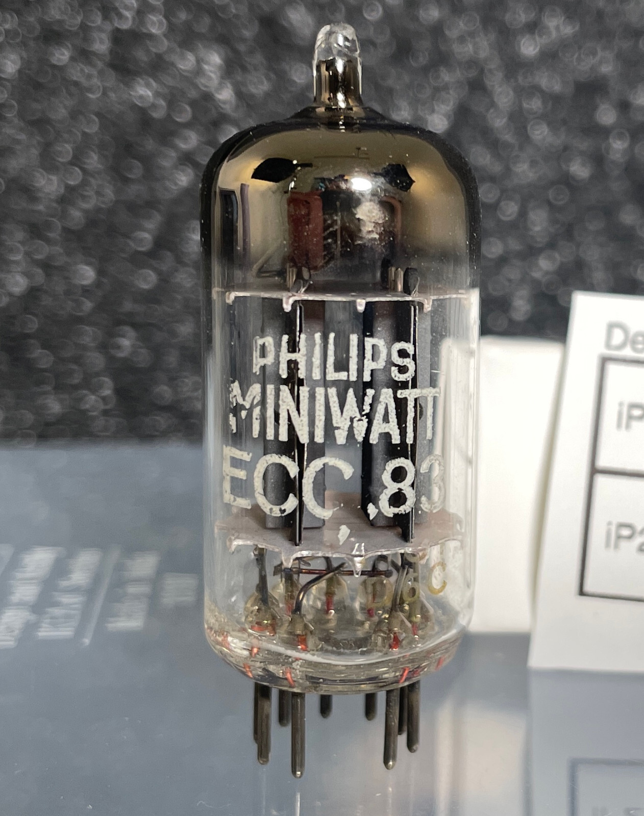 Phillips / Rogers ECC83/12AX7 MC1 D6C Munich #238 Valvo Tube Vintage Rare