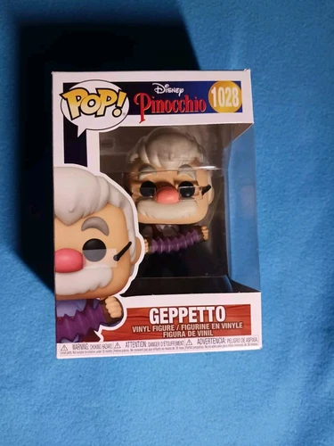 Funko Pop! Walt Disney: PINOCCHIO - GEPETTO w/ Accordian #1028 Classic Animation