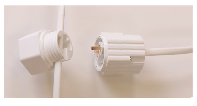 HALO HLB QuickLink 4Pk 6in LED White Ic Baffle Canless Recessed Light Kit