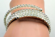RHINESTONE WRAP BRACELET