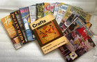 LOT OF 13 VINTAGE COUNTRY CRAFT MAGAZINES ~ PATTERNS GALORE!!! — photo 1