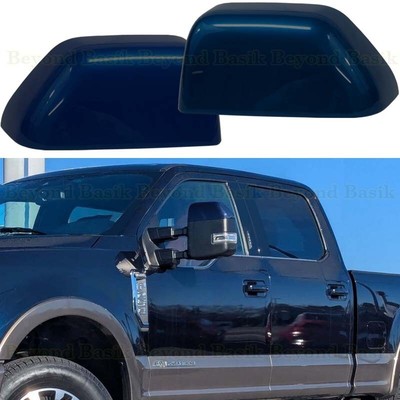 2021-2022 Ford F250-F550 Superduty 21-25 F150 Mirror COVERS HX ANTIMATTER BLUE