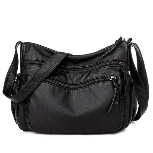 multi pocket leather purse