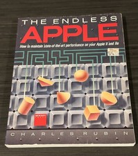 The Endless Apple Microsoft book Apple II plus IIe 2 vintage computer