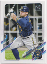2021 Topps #21 Eric Sogard Milwaukee Brewers