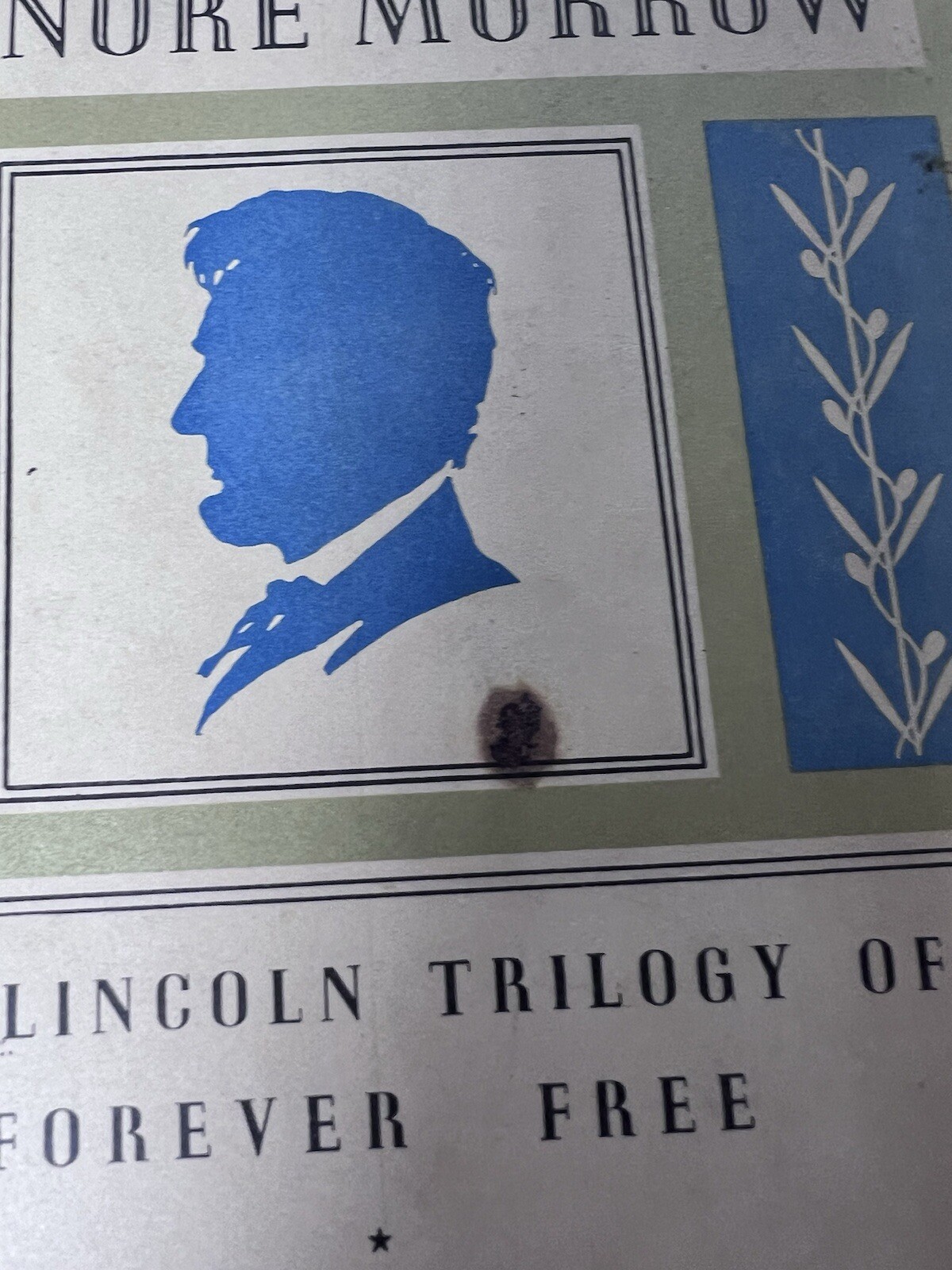 Great captain by honore morrow the lincoln trilogy hardcover 1930 william morrow