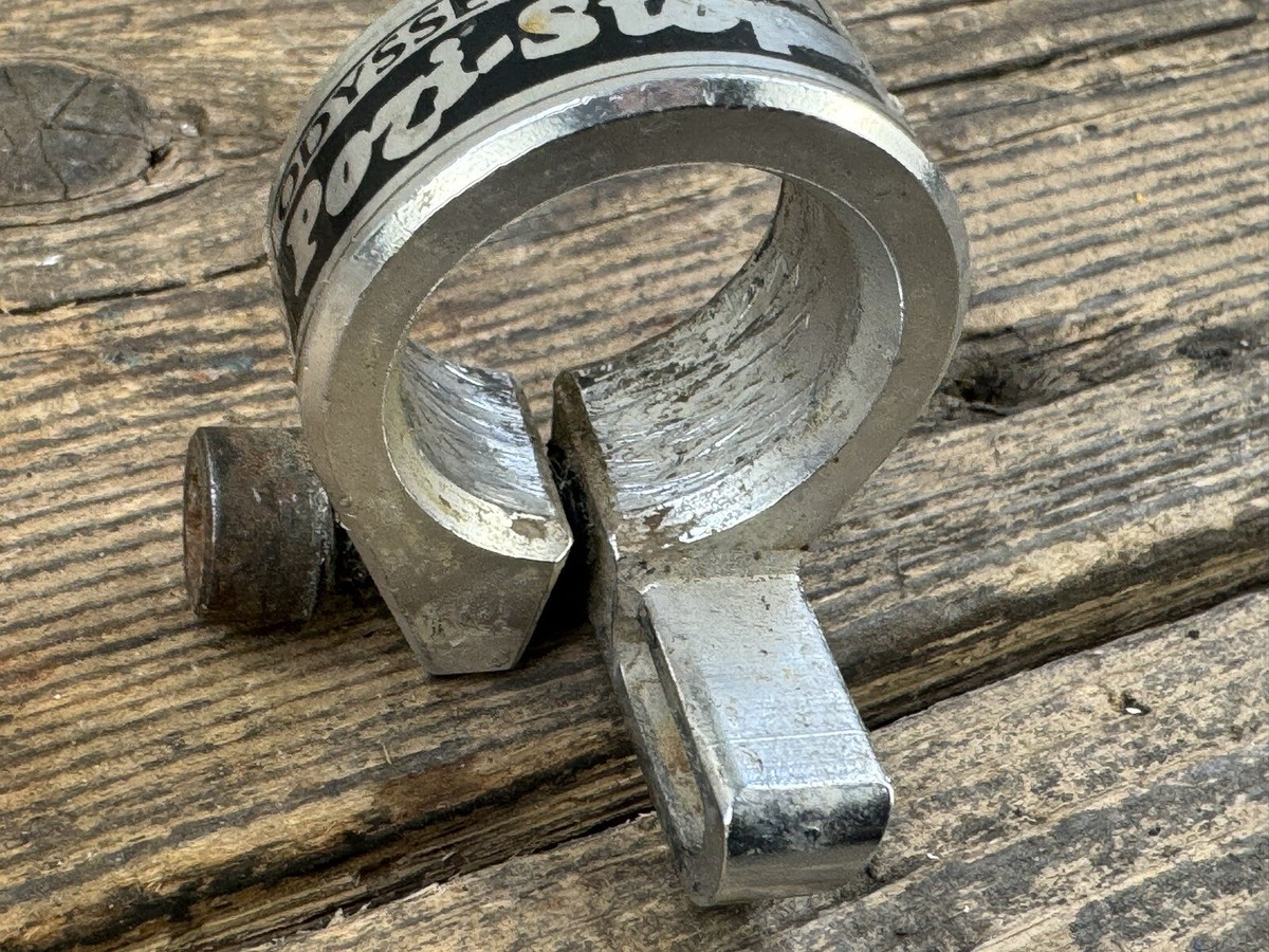 Odyssey Pozi Stop Seat Clamp 1” Old School Bmx Silver | eBay