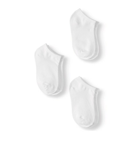 WONDER NATION BOYS ’ SIZE 4.5-8.5 S/CH NO SHOW SOCKS 3 PAIRS PACK NEW WITH TAGS! - Picture 2 of 2