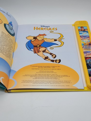 Disney's Hercules (Sound Story) by Golden Books 1997 - Picture 3 of 6