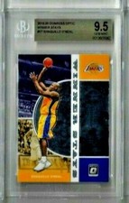 2019-20 Donruss Optic Shaquille O'Neal Winner Stays BGS 9.5