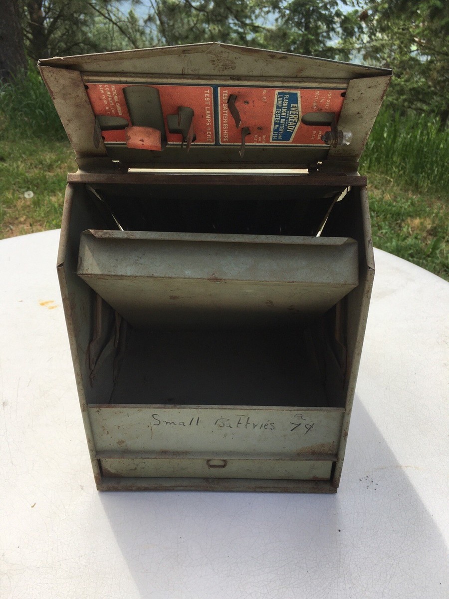 old 1930s EVEREADY Batteries Store Counter Advertising Display | eBay