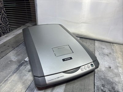 EPSON PERFECTION 2580 PHOTO FLATBED SCANNER - No Power Supply - Untested