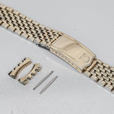 **Exc+5 w/11 End Links** OMEGA 8220 17mm Gold...