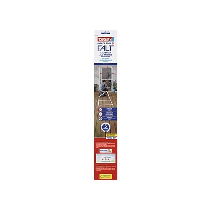 Moustiquaire pour porte tesa Cadre Pliant ALU FALT 100x220cm