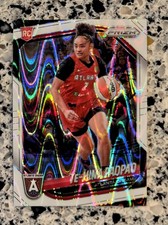 2025-26 Panini Prizm White Seismic Prizm  Te-Hina PayPal RC #61 Atlanta Dream
