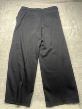 Simply Vera Vera Wang  Women's Wide Leg Dress Pants Black Size: 16 Preowned Good