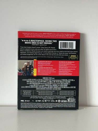 Natural Born Killers 4K UHD + Blu Ray Shout Factory Select + Slipcover 3 Discs - Picture 2 of 3
