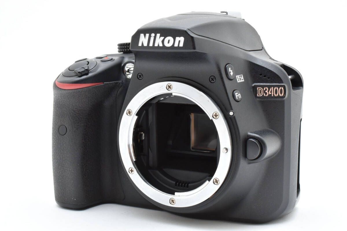 M1 Near Mint Nikon D3400 Digital SLR Camera Body Black Japan | eBay