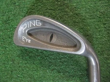 PING EYE BLACK DOT STAINLESS STEEL 1 IRON, PING GRIP + ZZ LITE STIFF FLEX STEEL