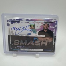 2025 panini impeccable Liv Golf Team Logo Auto Graeme McDowell /25