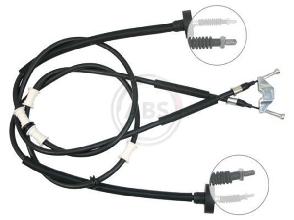 A.B.S. Bremsseil Seilzug Feststellbremse K17305 FüR T98 Zafira Opel 16V F75 LPG-image